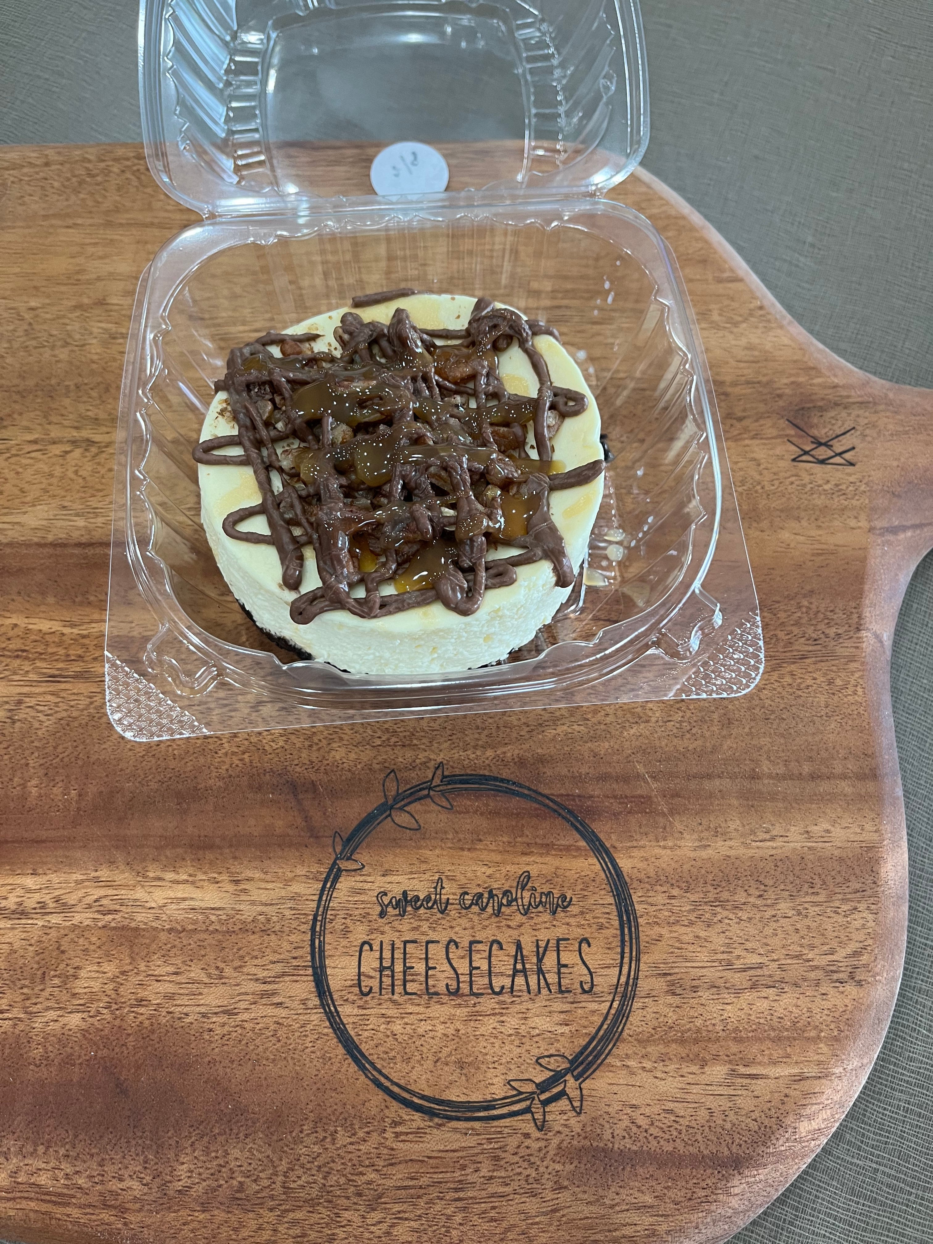 No Sugar Added Turtle 4 Inch Sweet Emmaline Cheesecakes No Sugar Added Turtle 4 Inch Sweet Emmaline Cheesecakes